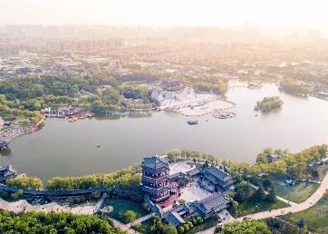 景点：大唐芙蓉园全景