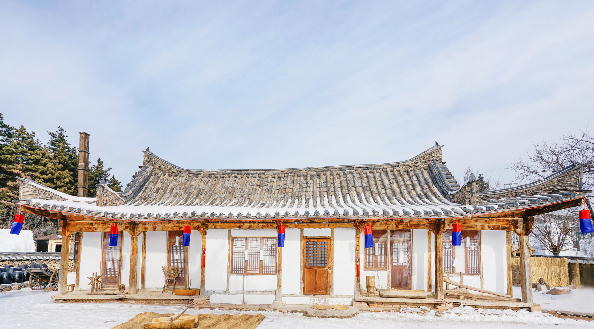 朝鲜族民居封面图
