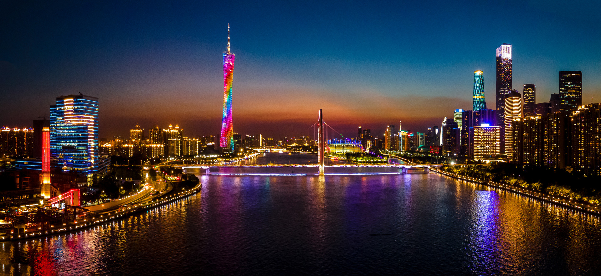 珠江夜游景色封面图