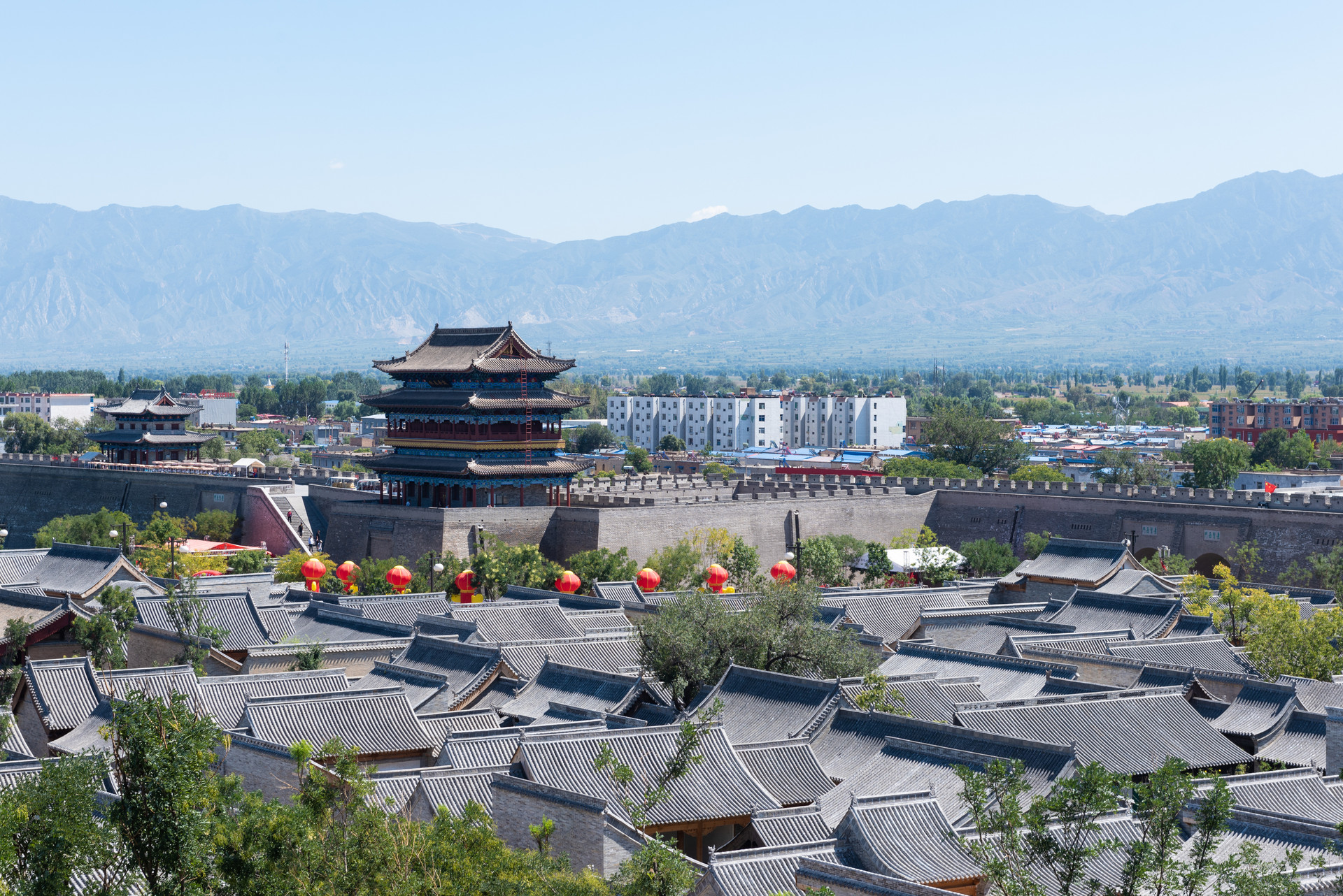山西忻州古城封面图
